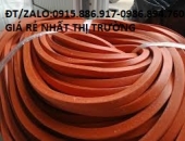 TẤM SILICON XỐP ĐỎ  3MM 
